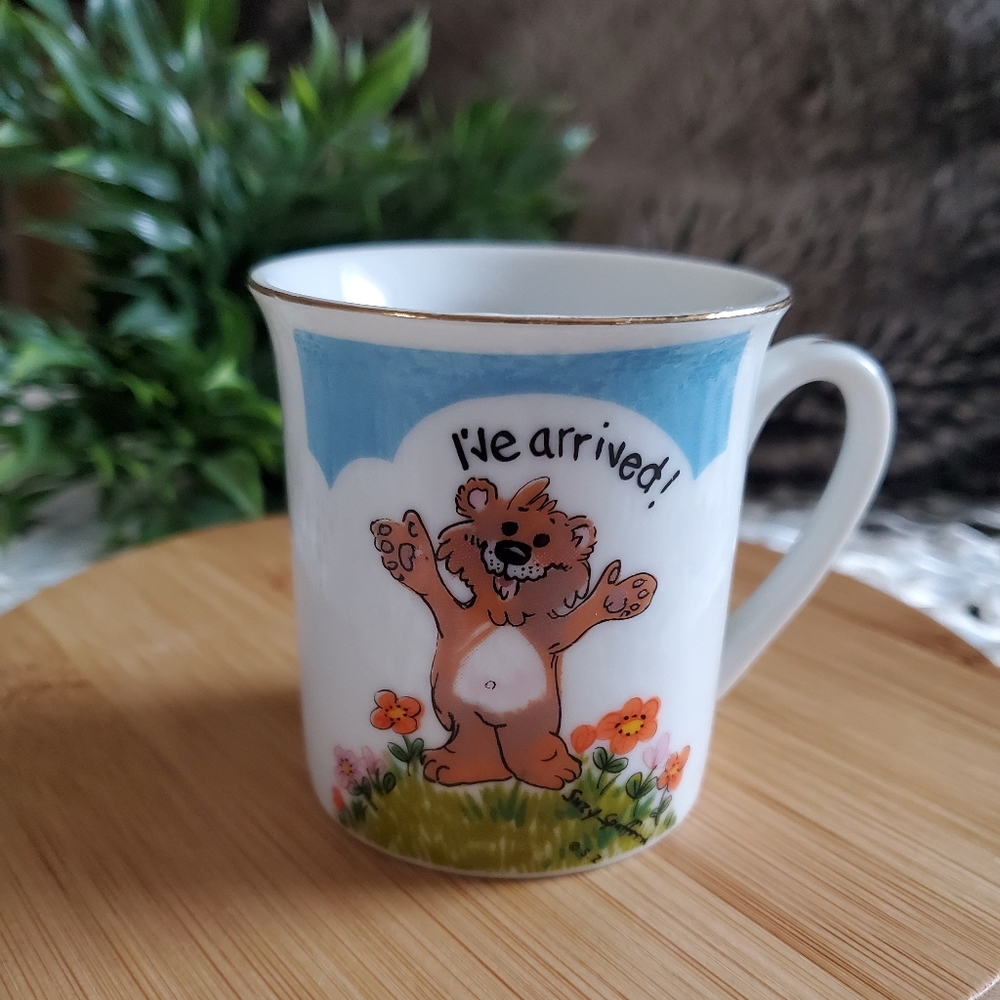 VINTAGE | 1977 Baby Arrival Gift Mug